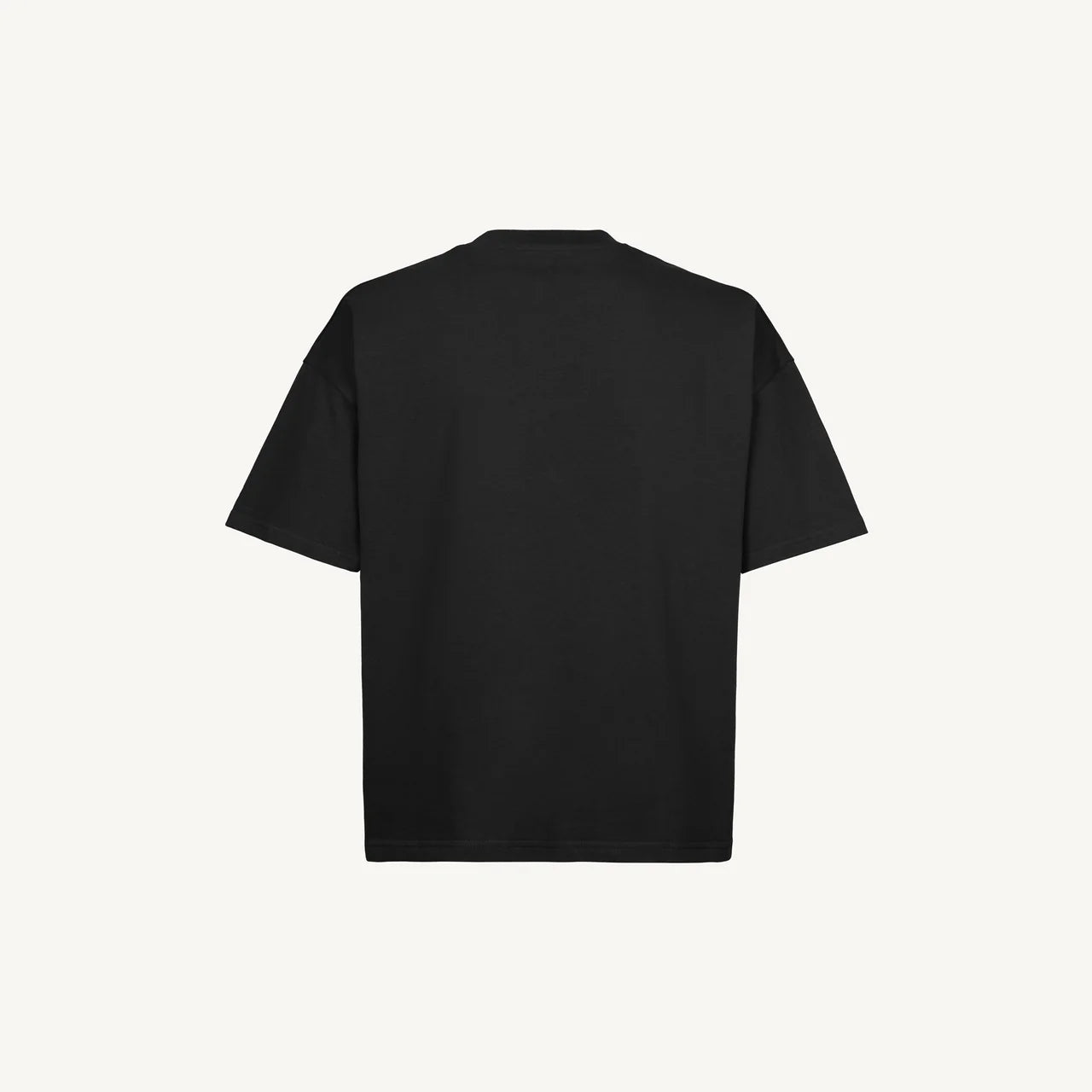 Black Oversized Boxy Tee