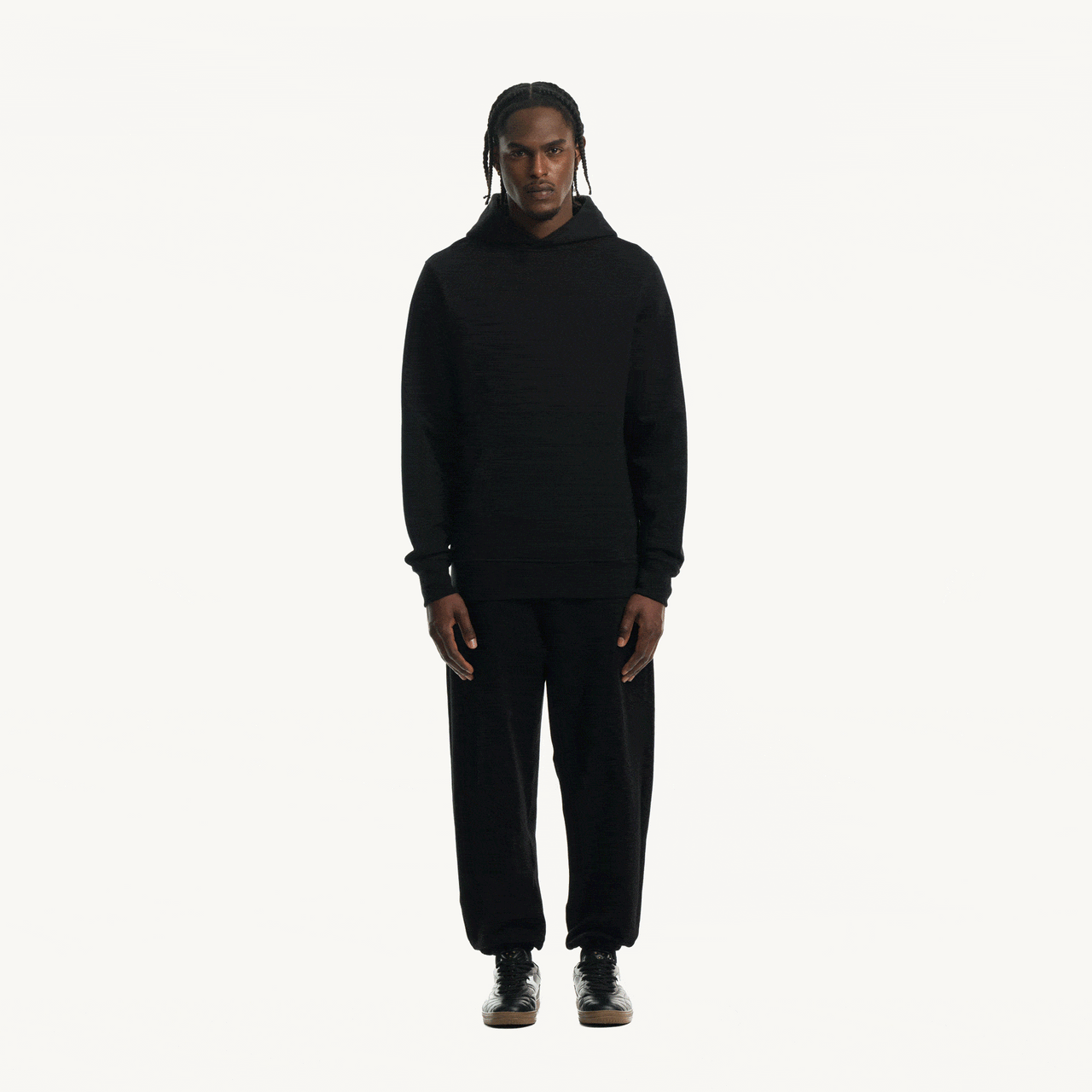Black Relaxed Bottoms