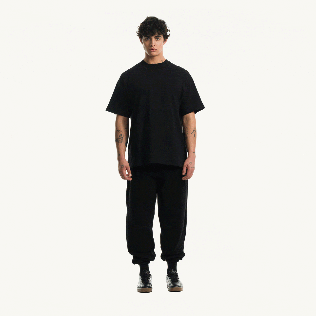Black Oversized Tee
