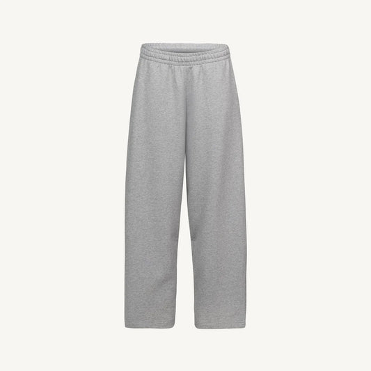 Grey Marl Straight Leg Bottoms