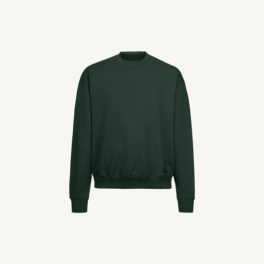 Wild Green Oversized Crewneck