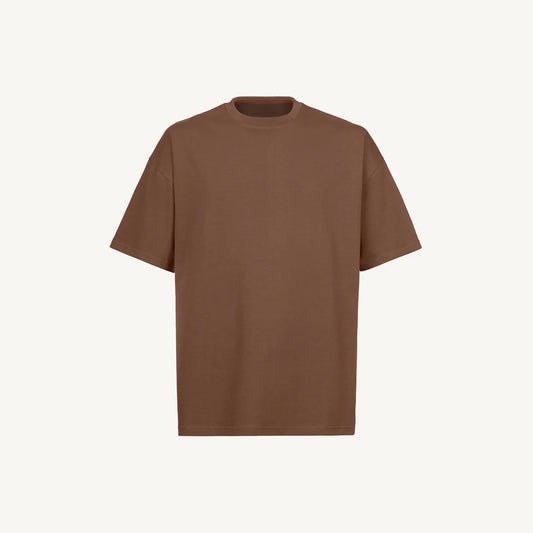 Vintage Brown Oversized Tee