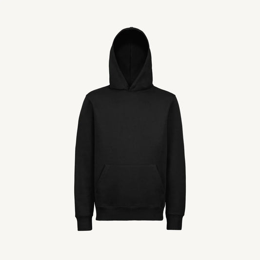 Black Regular Hoodie