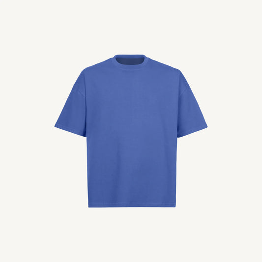 Cobalt Blue Oversized Boxy Tee