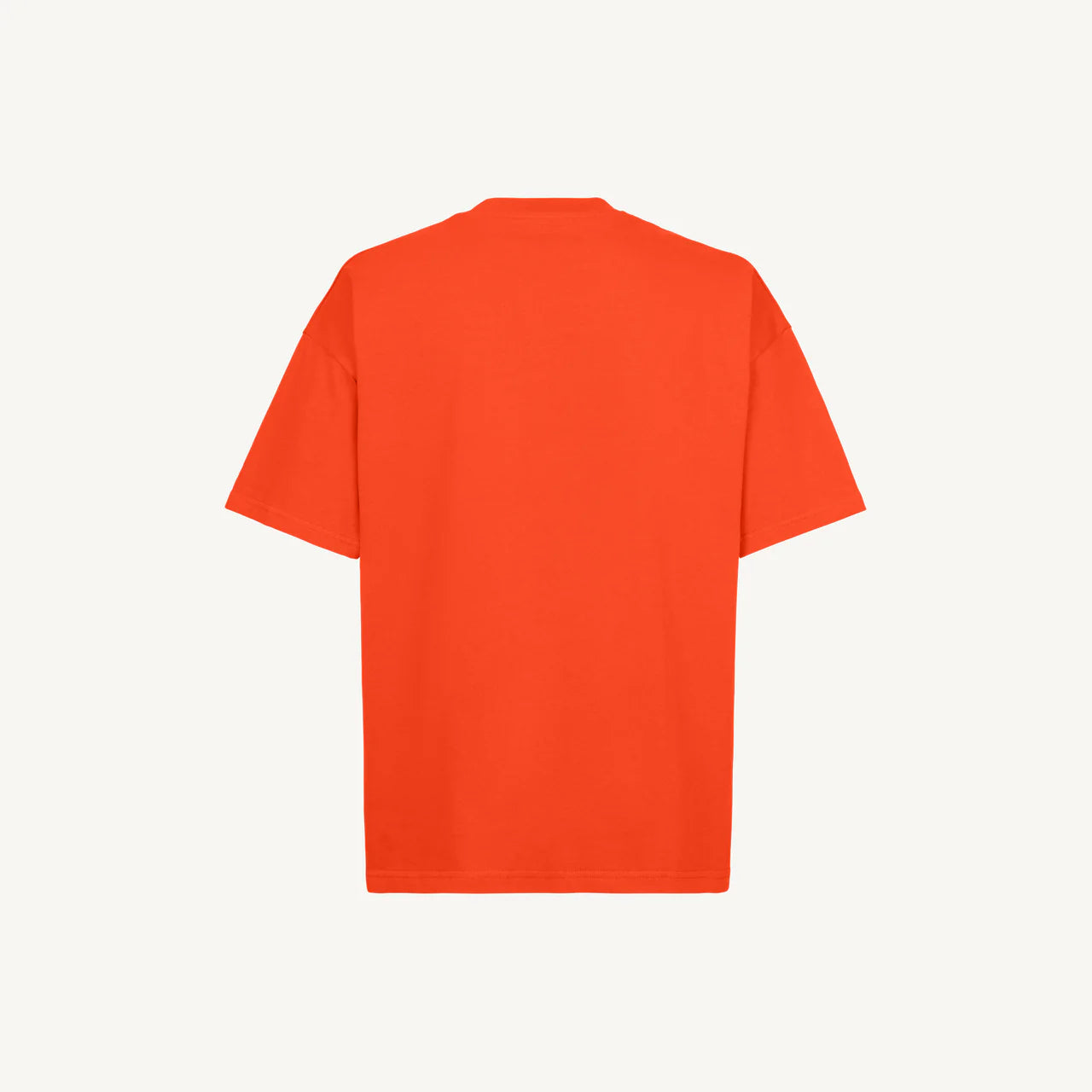 Hot Orange Oversized Tee