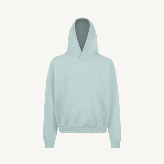 Cold Blue Oversized Hoodie