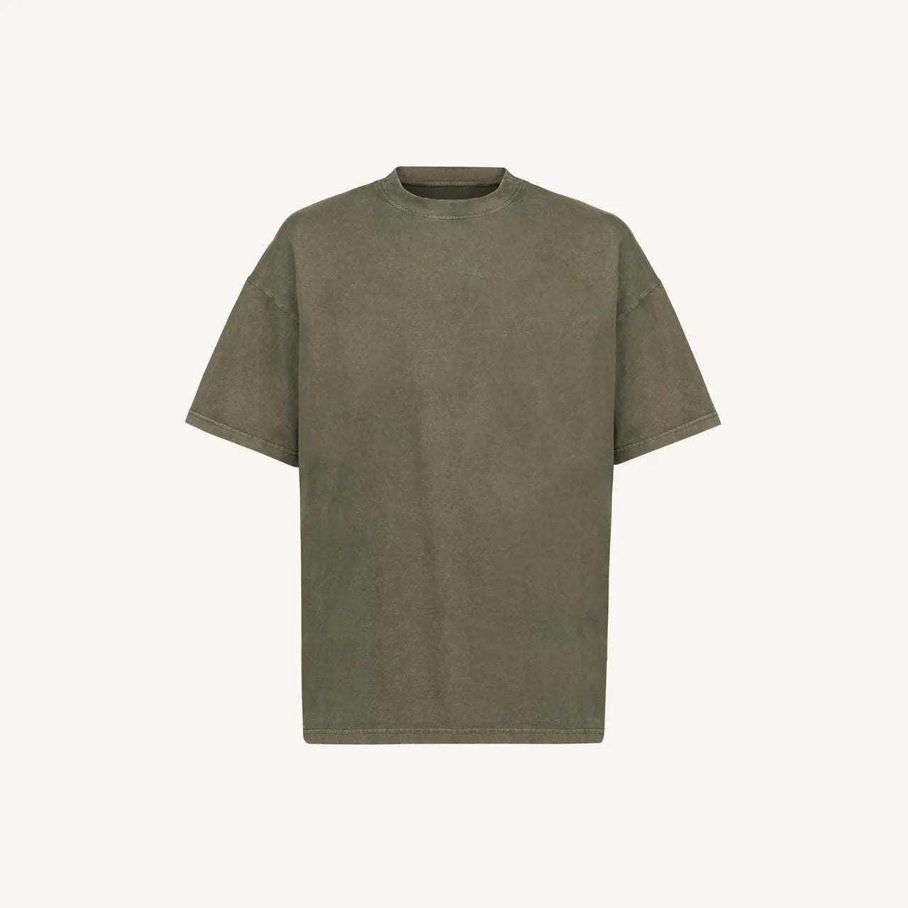 Vintage Olive Oversized Tee