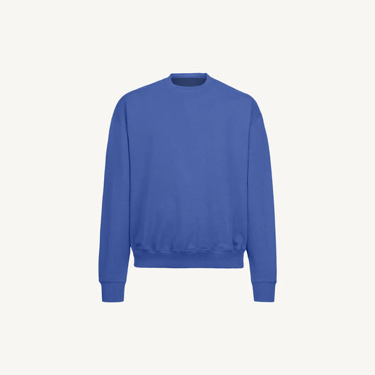 Cobalt Blue Oversized Crewneck