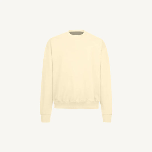 Cream Oversized Crewneck