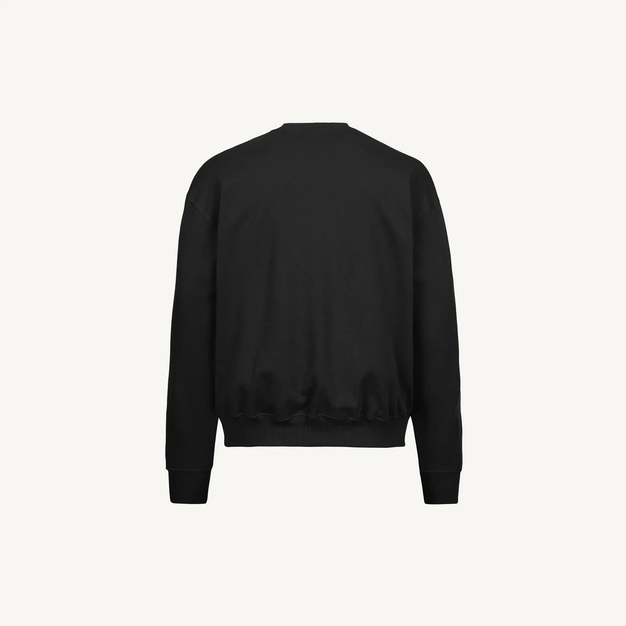 Black Oversized Crewneck